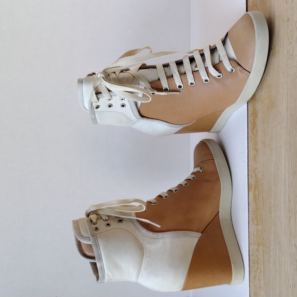 See  by Chloé ,wedge sneaker, 38 small-sized! Closer to modern 37.